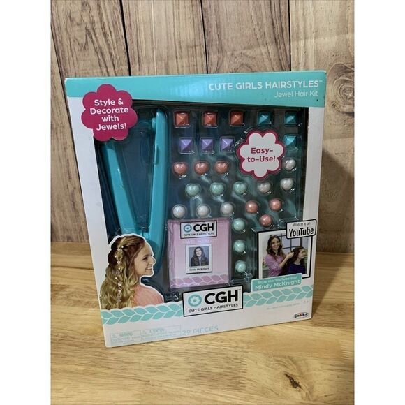 CGH Cute Girl Hairstyles JEWEL HAIR KIT - Picture 1 of 6